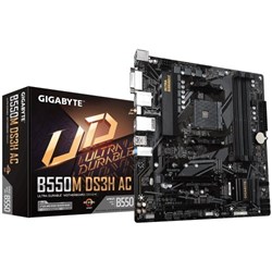Picture of Gigabyte B550M DS3H AC Micro ATX AMD Motherboard