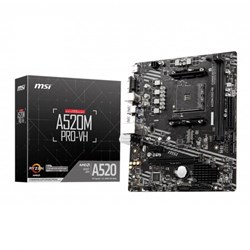 Picture of MSI A520M PRO-VH AMD AM4 Micro-ATX Motherboard