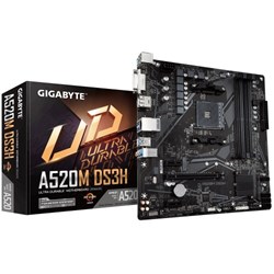 Picture of Gigabyte A520M DS3H Micro-ATX AMD AM4 Motherboard