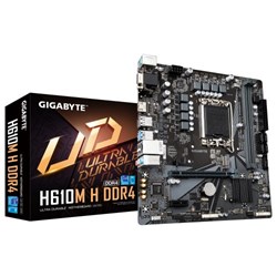 Picture of Gigabyte H610M H DDR4 12th Gen Micro ATX Motherboard