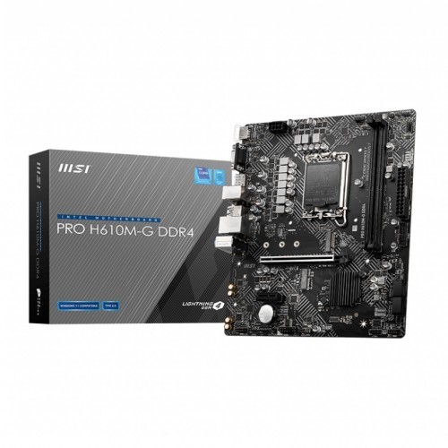 Picture of MSI PRO H610M-E DDR4 12th Gen Mirco-ATX Motherboard