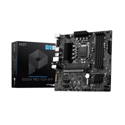 Picture of MSI B560M PRO-VDH WIFI Intel 10th and 11th Gen Micro ATX Motherboard (Global)