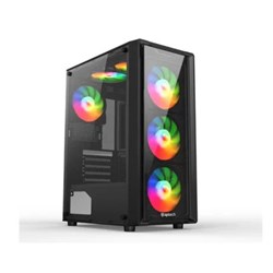 Picture of Aptech 305-A03 RGB Gaming Casing-Black