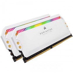 Picture of Corsair DOMINATOR PLATINUM RGB 16GB (2x8GB) DDR4 3600MHz C18 RAM Kit White