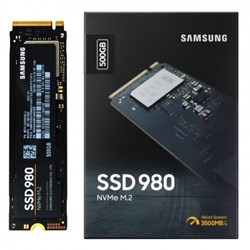 Picture of Samsung 980 500GB PCIe 3.0 M.2 NVMe SSD