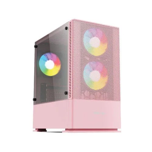 Picture of Value Top VT-B701-P Mini Tower Micro-ATX Gaming Case (Pink)