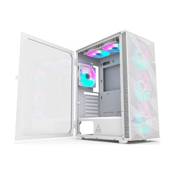 Picture of Montech X3 MESH RGB Lighting Mid-Tower ATX Gaming Case White
