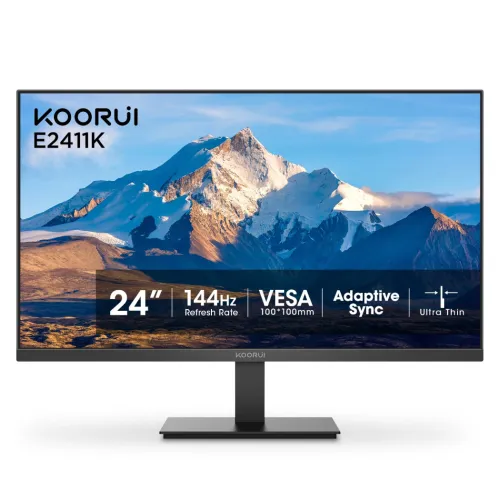 KOORUI E2411K 23.8" 144Hz FHD IPS Gaming Monitor