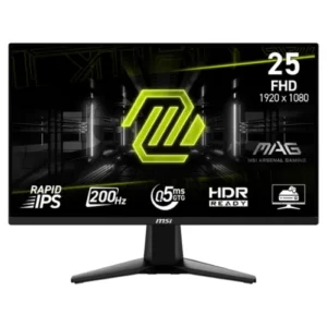 MSI MAG 255F E20 24.5" 200Hz 0.5ms Rapid IPS FHD Gaming Monitor